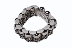 CHROME HEARTS クロムハーツ CELT ROLL LINK ケルティック ローラーリンク ブレスレット 11リンク 重量約213.3g シルバー 美品 中古 4b006601