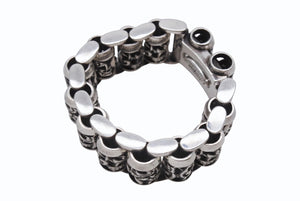 CHROME HEARTS クロムハーツ CELT ROLL LINK ケルティック ローラーリンク ブレスレット 11リンク 重量約213.3g シルバー 美品 中古 4b006601