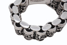 Load image into Gallery viewer, CHROME HEARTS クロムハーツ CELT ROLL LINK ケルティック ローラーリンク ブレスレット 11リンク 重量約213.3g シルバー 美品 中古 4b006601