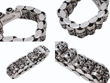 Load image into Gallery viewer, CHROME HEARTS クロムハーツ CELT ROLL LINK ケルティック ローラーリンク ブレスレット 11リンク 重量約213.3g シルバー 美品 中古 4b006601
