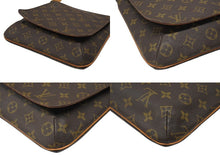 Load image into Gallery viewer, 極美品 LOUIS VUITTON ルイヴィトン モノグラム ミュゼットサルサ ショルダーバッグ M51387 ブラウン PVC ヌメ革 中古 4b006606