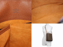 Load image into Gallery viewer, 極美品 LOUIS VUITTON ルイヴィトン モノグラム ミュゼットサルサ ショルダーバッグ M51387 ブラウン PVC ヌメ革 中古 4b006606
