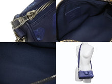 Load image into Gallery viewer, 新品同様 LOUIS VUITTON ルイヴィトン ウォーターカラー モノグラム ブルー キーポルXS M57844 中古 4b006611