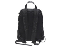 Load image into Gallery viewer, PRADA プラダ リュック バックパック 2VZ066 トライアングルロゴ ナイロン ブラック シルバー金具 美品 中古 4b006621