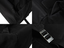 Load image into Gallery viewer, PRADA プラダ リュック バックパック 2VZ066 トライアングルロゴ ナイロン ブラック シルバー金具 美品 中古 4b006621