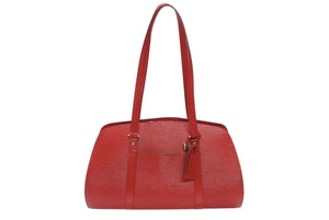 極美品 LOUISVUITTON ルイヴィトン エピ ソルフェリーノ45 ボストンバッグ エピレザー カスティリアンレッド M42867 中古 4b006627