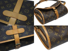 Load image into Gallery viewer, LOUIS VUITTON ルイヴィトン モノグラム マルヌ ショルダーバッグ ブラウン ロゴ 鞄 PVC レザー M51369 ゴールド金具 良品 中古 4b006628