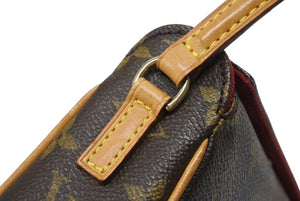 LOUIS VUITTON ルイヴィトン ハンドバッグ レシタル モノグラムキャンバス M51900 ゴールド金具 ブラウン 美品 中古 4b006635