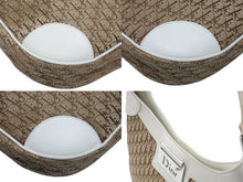 Load image into Gallery viewer, Christian Dior クリスチャンディオール ストリートシック トロッター ワンショルダーバッグ ブラウン ホワイト キャンバス 美品 中古 4b006638