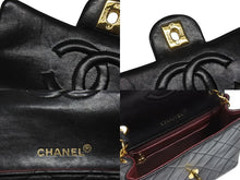 Load image into Gallery viewer, 極美品 CHANEL シャネル ミニマトラッセ17 Sフラップ Sチェーンショルダーバッグ 1番台 ラムスキン ココマーク ブラック 中古 4b006639