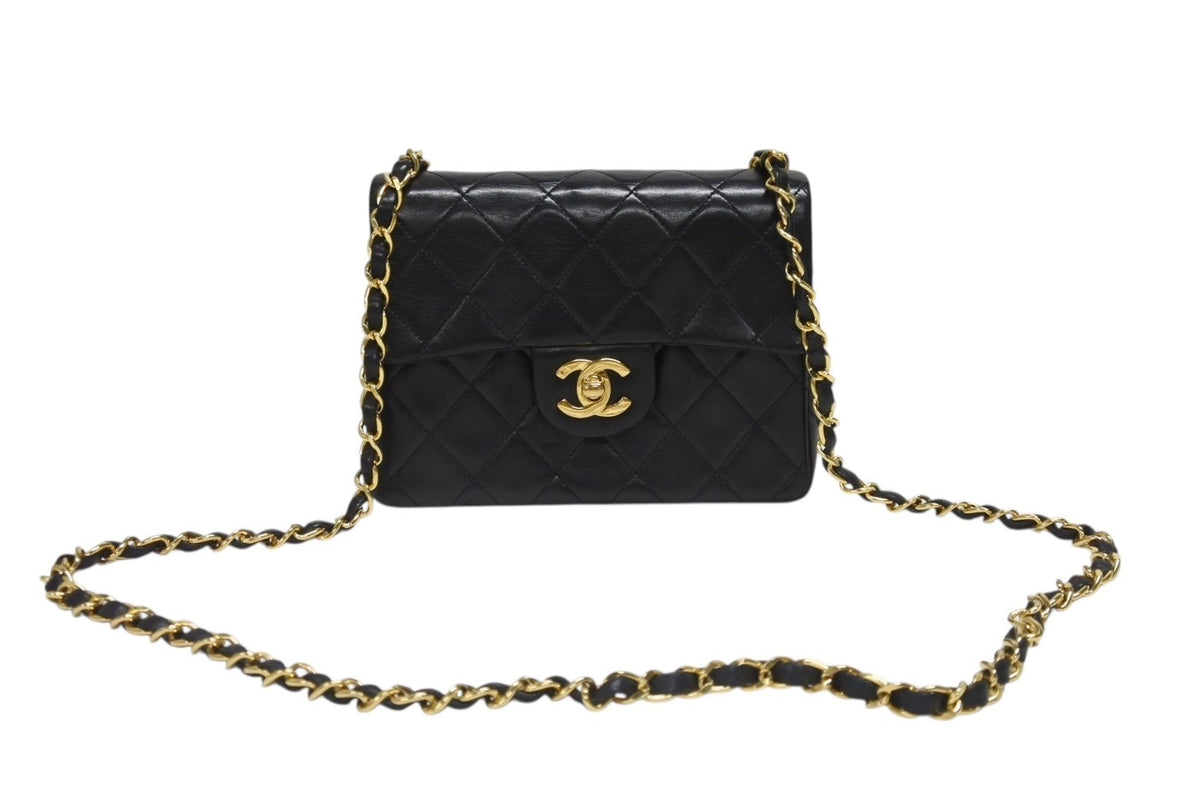 極美品 CHANEL シャネル ミニマトラッセ17 Sフラップ Sチェーン