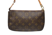 Load image into Gallery viewer, 極美品 LOUIS VUITTON ルイヴィトン 村上隆 モノグラム チェリー ポシェット アクセソワール アクセポ ブラウン ロゴ M95008 中古 4b006640