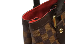 Load image into Gallery viewer, 極美品 LOUIS VUITTON ルイヴィトン ダミエ ハムステッドPM ハンドバッグ ブラウン N51205 ロゴ 鞄 ゴールド金具 中古 4b006641