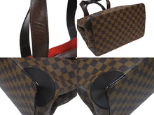 Load image into Gallery viewer, 極美品 LOUIS VUITTON ルイヴィトン ダミエ ハムステッドPM ハンドバッグ ブラウン N51205 ロゴ 鞄 ゴールド金具 中古 4b006641
