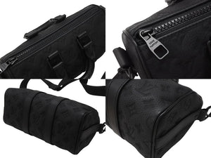 新品同様 LOUIS VUITTON ルイヴィトン キーポル バンドリエール25 ショルダーバッグ ハンドバッグ モノグラムトリヨン M20900 中古 4b006644