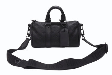 極美品 LOUIS VUITTON ルイヴィトン キーポル バンドリエール25 ショルダーバッグ ハンドバッグ モノグラムトリヨン M20900 中古 4b006645