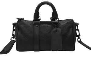 極美品 LOUIS VUITTON ルイヴィトン キーポル バンドリエール25 ショルダーバッグ ハンドバッグ モノグラムトリヨン M20900 中古 4b006645