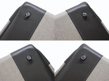 Load image into Gallery viewer, 新品同様 HERMES エルメス ハンドバッグ オータクロア50 ヴェールマキ トワルキャンプ シルバー金具 U刻印 中古 4b006651