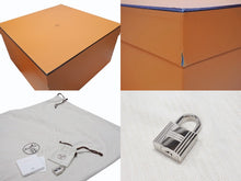 Load image into Gallery viewer, 新品同様 HERMES エルメス ハンドバッグ オータクロア50 ヴェールマキ トワルキャンプ シルバー金具 U刻印 中古 4b006651