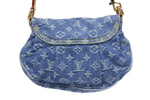 Load image into Gallery viewer, 新品未使用 LOUIS VUITTON ルイヴィトン 2WAYバッグ ショルダーバッグ サンセット モノグラムデニム M46829 レザー ブルー 中古 4b006655