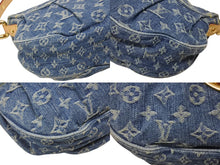 Load image into Gallery viewer, 新品未使用 LOUIS VUITTON ルイヴィトン 2WAYバッグ ショルダーバッグ サンセット モノグラムデニム M46829 レザー ブルー 中古 4b006655