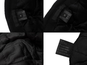 極美品 PRADA プラダ Re-Nylon リナイロン パデッドビーニー フィッシャーマンキャップ 2HC168 サイズM トライアングルロゴ 中古 4b006658