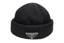 Load image into Gallery viewer, 極美品 PRADA プラダ Re-Nylon リナイロン パデッドビーニー フィッシャーマンキャップ 2HC168 サイズM トライアングルロゴ 中古 4b006658