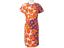 Load image into Gallery viewer, JIL SANDER Navy ジルサンダーネイビー ワンピース 総柄 マルチカラー onesize ポリエステル 美品 中古 4b006665