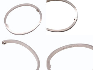 CARTIER カルティエ Love ラブブレス ブレスレット スモール シルバー ホワイトゴールド ジュエリー B6079217 18g 新型 15号 美品 中古 4b006666