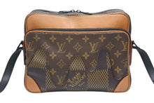 Load image into Gallery viewer, LOUIS VUITTON ルイヴィトン NIGO ナイルメッセンジャー PM ショルダーバッグ ダミエジャイアント N40359 ブラウン 良品 中古 4b006687