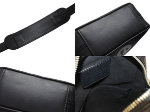 LOUIS VUITTON × SUPREME ルイヴィトン シュプリーム 17AW ダヌーブ PM ショルダーバッグ M53417 エピ ブラック 美品 中古 4b006689