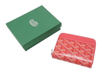 画像をギャラリービューアに読み込む, 未使用 GOYARD ゴヤール 2025年限定 マティニョンPM ウォレット シャフュー ピンク 財布 MATIGNPMLTY43CL43P 中古 4b006691 