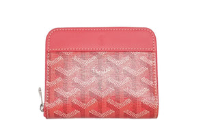 未使用 GOYARD ゴヤール 2025年限定 マティニョンPM ウォレット シャフュー ピンク 財布 MATIGNPMLTY43CL43P 中古 4b006691 