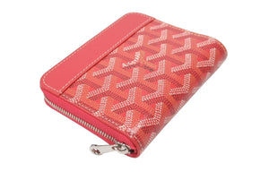 未使用 GOYARD ゴヤール 2025年限定 マティニョンPM ウォレット シャフュー ピンク 財布 MATIGNPMLTY43CL43P 中古 4b006691 