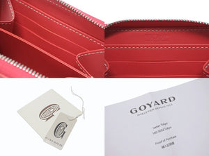 未使用 GOYARD ゴヤール 2025年限定 マティニョンPM ウォレット シャフュー ピンク 財布 MATIGNPMLTY43CL43P 中古 4b006691 