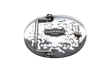 Load image into Gallery viewer, 極美品 CHROME HEARTS クロムハーツ BUCKLE CLASSIC OVAL STAR クラシック オーバルスター バックル 重量約148.3g シルバー 中古 4b006698