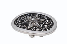 Load image into Gallery viewer, 極美品 CHROME HEARTS クロムハーツ BUCKLE CLASSIC OVAL STAR クラシック オーバルスター バックル 重量約148.3g シルバー 中古 4b006698