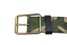 Load image into Gallery viewer, LOUIS VUITTON ルイヴィトン ベルト サンチュール モノグラモフラージュ 村上隆 サイズ90 M9646U ゴールド金具 美品 中古 4b006699