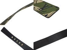 Load image into Gallery viewer, LOUIS VUITTON ルイヴィトン ベルト サンチュール モノグラモフラージュ 村上隆 サイズ90 M9646U ゴールド金具 美品 中古 4b006699