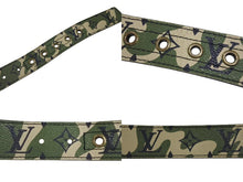 Load image into Gallery viewer, LOUIS VUITTON ルイヴィトン ベルト サンチュール モノグラモフラージュ 村上隆 サイズ95 M9646U ゴールド金具 美品 中古 4b006700