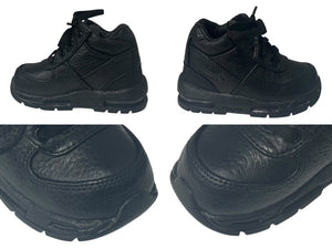 新品同様 NIKE ナイキ AIR MAX GOADOME エアマックス ゴアドーム スニーカー ベビー 子供用 レザー ブラック サイズ11cm 中古 4b006702
