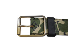 Load image into Gallery viewer, LOUIS VUITTON ルイヴィトン ベルト サンチュール モノグラモフラージュ 村上隆 サイズ90 M9646U ゴールド金具 美品 中古 4b006705
