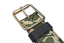 Load image into Gallery viewer, LOUIS VUITTON ルイヴィトン ベルト サンチュール モノグラモフラージュ 村上隆 サイズ90 M9646U ゴールド金具 美品 中古 4b006705