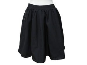 Acne Studios アクネストゥディオズ ROMANTIC PAW13 フレアスカート 3210501211638 サイズ34 ブラック 美品 中古 4b006709