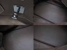 Load image into Gallery viewer, ゴルチェ期 HERMES エルメス ショルダーバーキン エトゥープトリヨンクレマンス ◻︎J刻 ルテニウム金具 美品 中古 4b006712