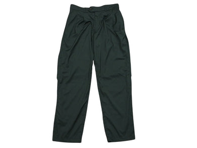 極美品 KITH キス スラックス パンツ ボトムス 25-030-060-0003-2-0 CHINA製 ポリエステル カーキ サイズS 中古 4b006719