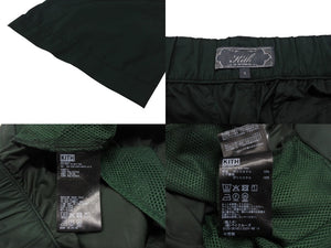 極美品 KITH キス スラックス パンツ ボトムス 25-030-060-0003-2-0 CHINA製 ポリエステル カーキ サイズS 中古 4b006719