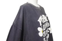Load image into Gallery viewer, READY MADE レディメイド PEACE ピース 両面プリント ダメージ加工 半袖Tシャツ RE-CO-BK-00-00-280 ブラック サイズXXL 美品 中古 4b006720