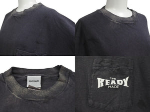 READYMADE レディメイド Tシャツ プリント RE-CO-BK-00-00-278 グレー コットン サイズXXL 美品 中古 4b006721