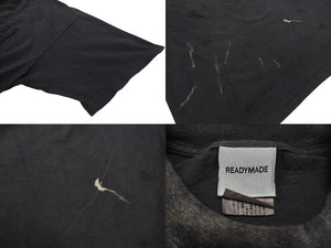 READYMADE レディメイド Tシャツ プリント RE-CO-BK-00-00-278 グレー コットン サイズXXL 美品 中古 4b006721